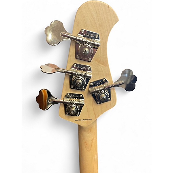 Used Sterling by Music Man Sub 4  LH 2 Tone Sunburst Electric Bass Guitar