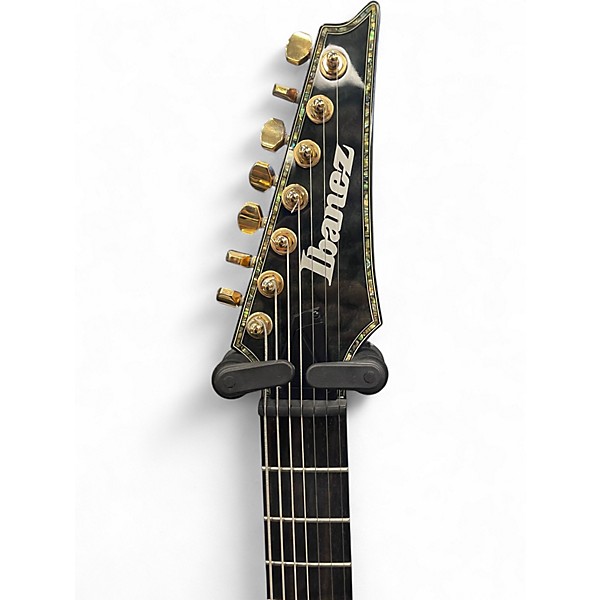 Used Ibanez RGIX27FEQM Trans Black Solid Body Electric Guitar