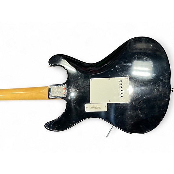 Used Danelectro DANOBLASTER Black Solid Body Electric Guitar