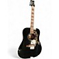 Used Gibson Hummingbird Black Acoustic Electric Guitar thumbnail