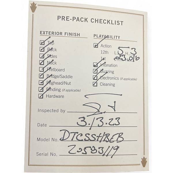 Used Gibson Hummingbird Black Acoustic Electric Guitar