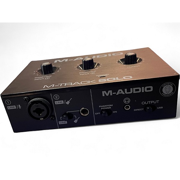Used M-Audio M-Track Solo Audio Interface