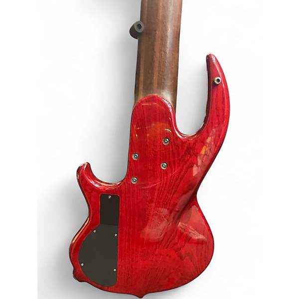 Used Groove Tools By Conklin GT-7 7-String Red Electric Bass Guitar