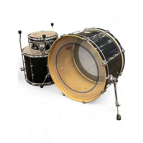 Used SJC Drums 3 Piece Pathfinder Black Drum Kit
