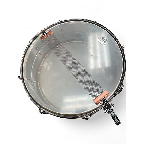 Used TAMA 14X6 Rockstar Series Snare chrome over steel Drum