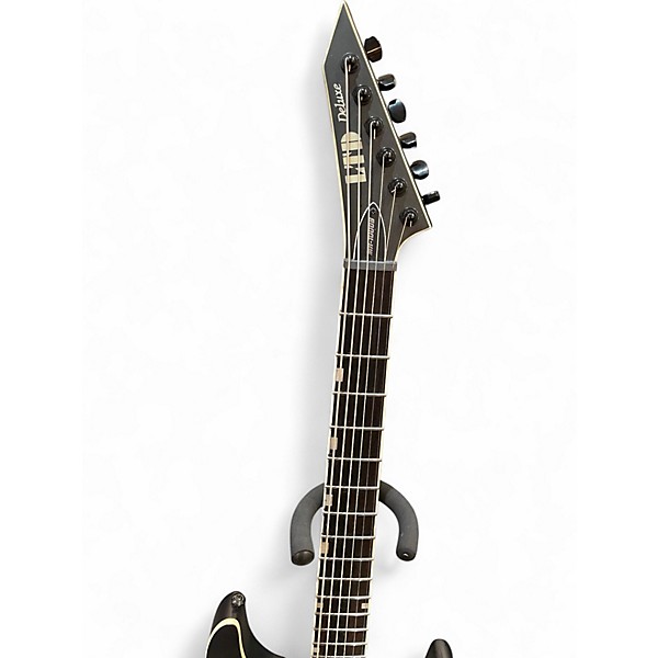 Used ESP LTD MH1000b Black Solid Body Electric Guitar