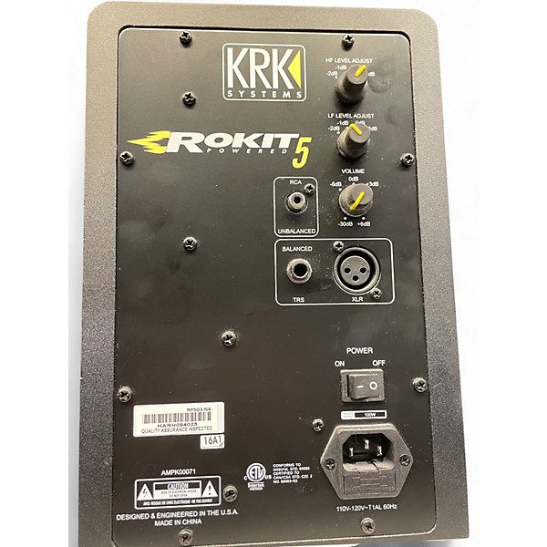 Used KRK RP10 ROKIT G4 3-Way Pair Powered Monitor