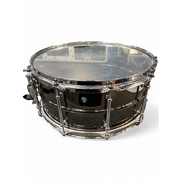 Used Pork Pie USA 14in big black bob Black Drum