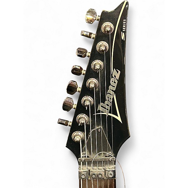 Used Ibanez S7320 Black Solid Body Electric Guitar
