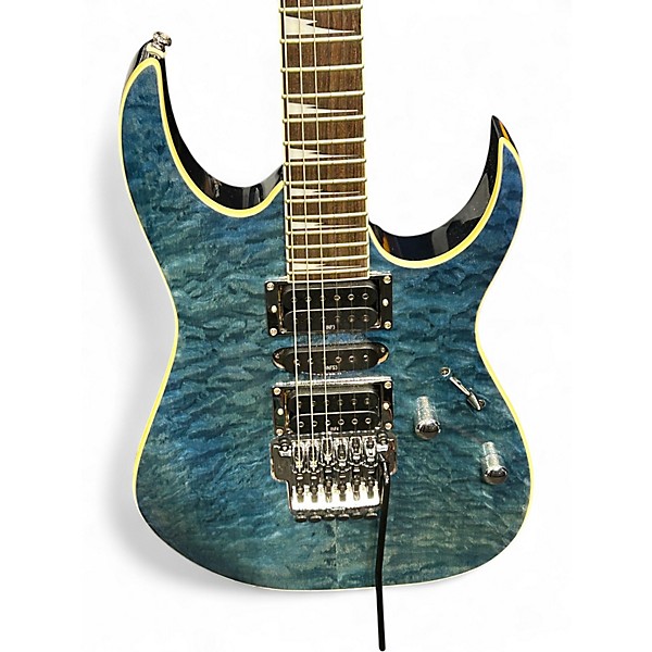 Used Ibanez RG4EX1 BLUE Solid Body Electric Guitar