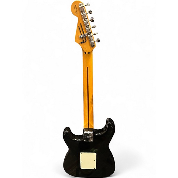 Used Fender floyd rose classic stratocaster Black Solid Body Electric Guitar