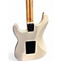 Used Fender Deluxe Fat Floyd Rose HH Stratocaster WHITE Solid Body Electric Guitar