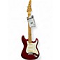 Used Samick S-style Candy Apple Red Solid Body Electric Guitar thumbnail