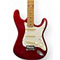 Used Samick S-style Candy Apple Red Solid Body Electric Guitar