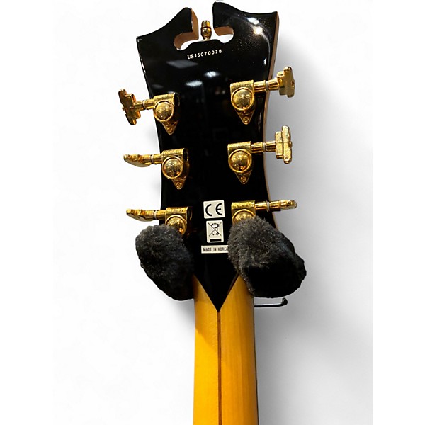 Used D'Angelico EX-63 Amber Acoustic Electric Guitar