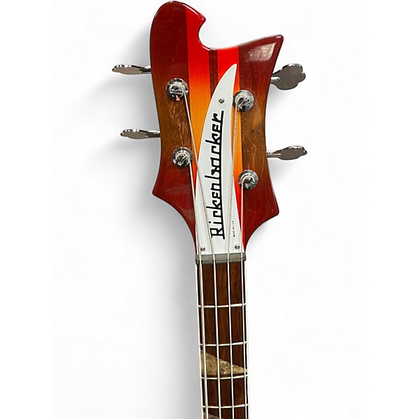 Used Rickenbacker 4005V Fireglo Electric Bass Guitar
