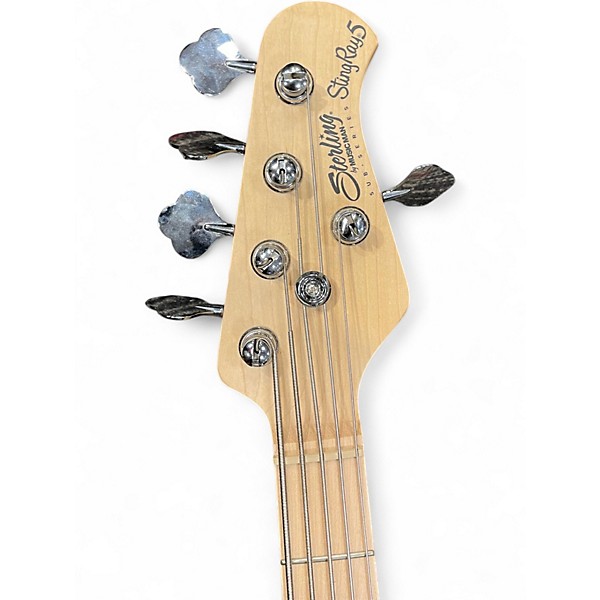 Used Sterling by Music Man Ray5 5 String Black Electric Bass Guitar
