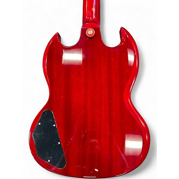 Used 2023 Epiphone SG Standard Cherry Solid Body Electric Guitar