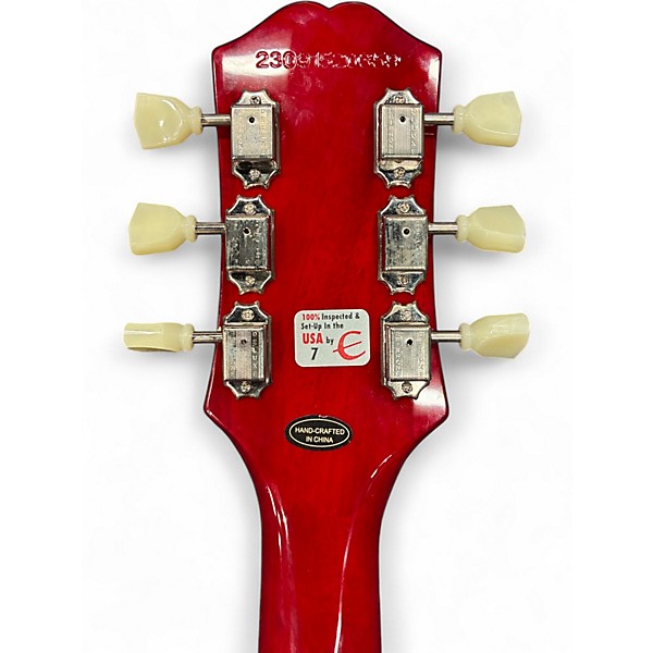 Used 2023 Epiphone SG Standard Cherry Solid Body Electric Guitar