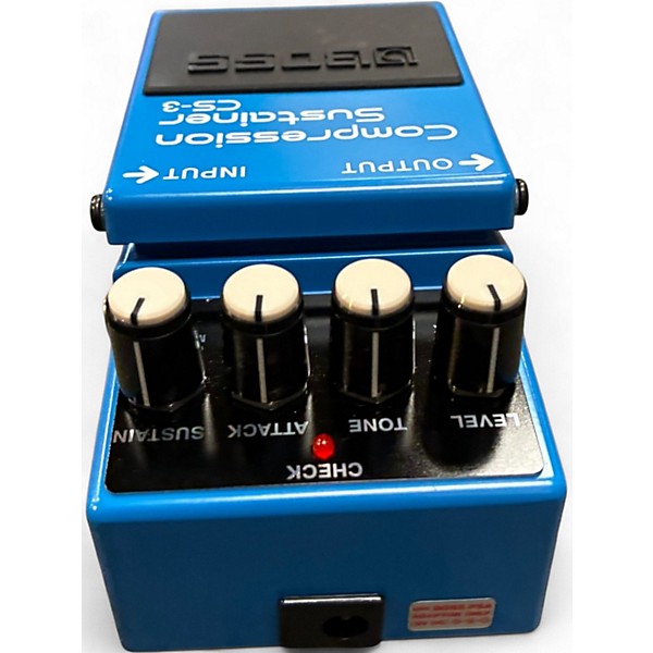 Used BOSS CS3 Compressor Sustainer Effect Pedal