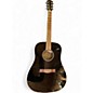Used Fender CD60 Dreadnought Black Acoustic Guitar thumbnail