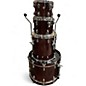 Used Ludwig 4 Piece Classic Maple Mahogany Drum Kit thumbnail