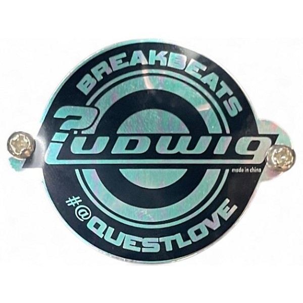 Used Ludwig 4 Piece Breakbeats By Questlove Black Sparkle Drum Kit