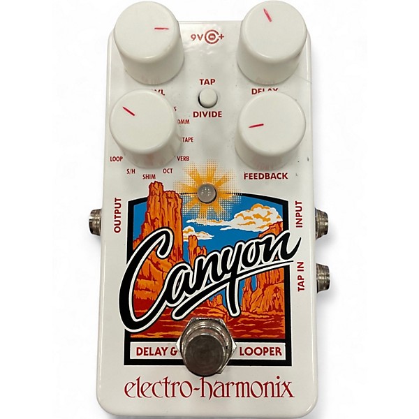 Used Electro-Harmonix Canyon Delay and Looper Effect Pedal