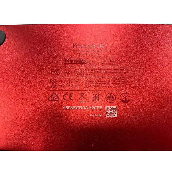 Used Focusrite Scarlett 2i2 Gen 3 Audio Interface