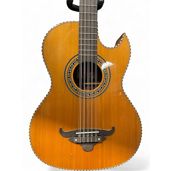 Used Oscar Schmidt OH42SE Natural 12 String Acoustic Electric Guitar