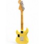 Used 2015 Fender Deluxe Roadhouse Stratocaster Yellow Solid Body Electric Guitar
