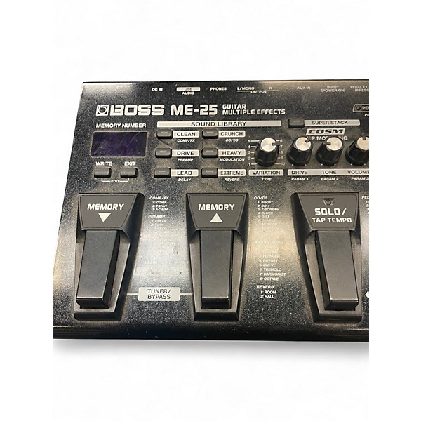 Used BOSS ME25 Guitar Multi Effect Processor
