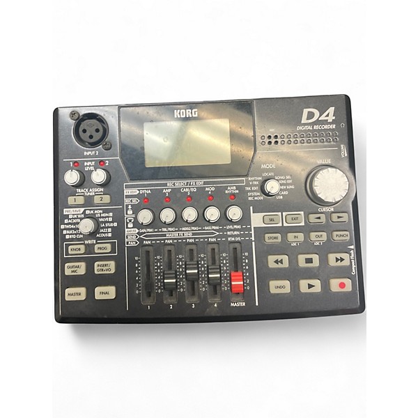 Used KORG D4 MultiTrack Recorder