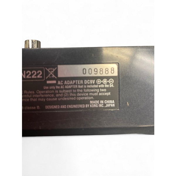 Used KORG D4 MultiTrack Recorder