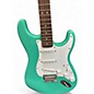 Used Squier Bullet Stratocaster Seafoam Green Solid Body Electric Guitar