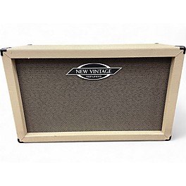 Used New Vintage 2X12 CREAMBACK + V30 Guitar Cabinet