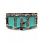 Used Yamaha 14X6 Stage Custom Snare Turquoise Drum