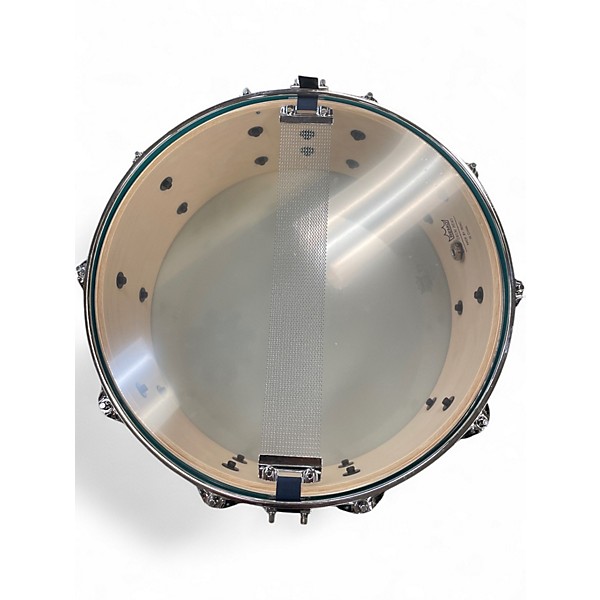 Used Yamaha 14X6 Stage Custom Snare Turquoise Drum