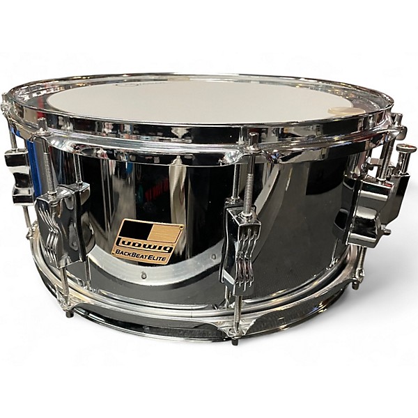 Used Ludwig 14X6.5 Backbeat Elite Steel Snare Steel Drum