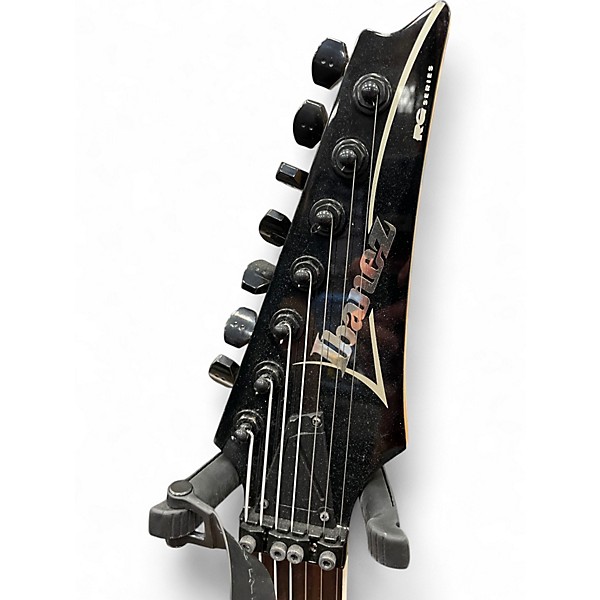 Used Ibanez rg7320z Black Solid Body Electric Guitar