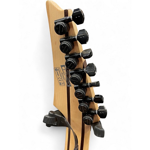 Used Ibanez rg7320z Black Solid Body Electric Guitar