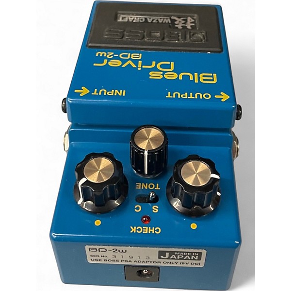 Used BOSS BD2W Blues Driver Waza Craft Effect Pedal