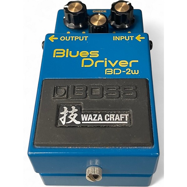 Used BOSS BD2W Blues Driver Waza Craft Effect Pedal