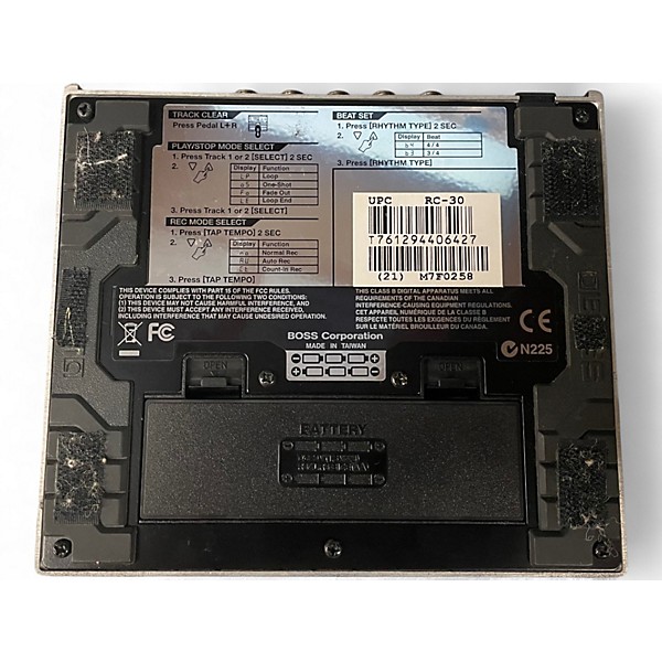 Used BOSS RC30 Loop Station Twin Pedal