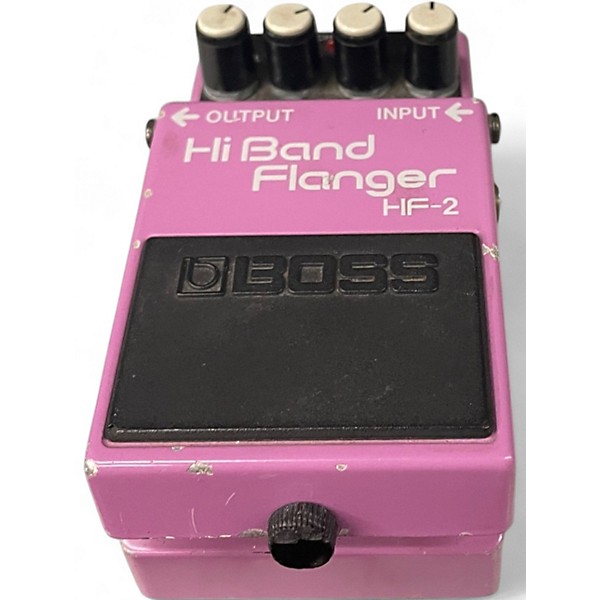 Used BOSS HF2 Hi Band Flanger Effect Pedal