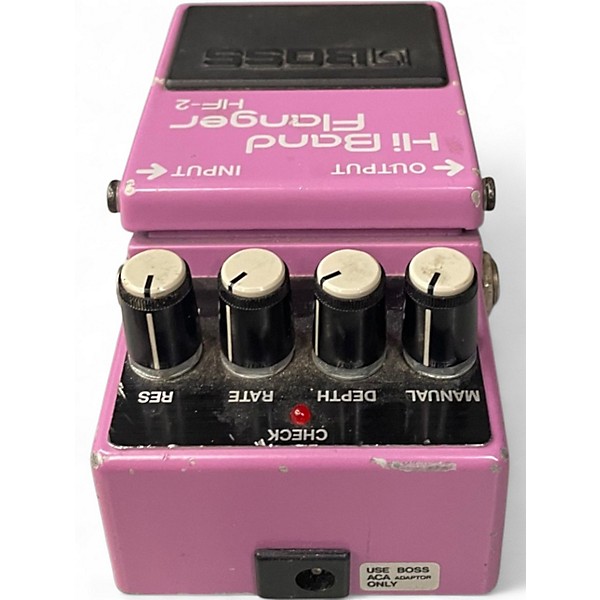 Used BOSS HF2 Hi Band Flanger Effect Pedal
