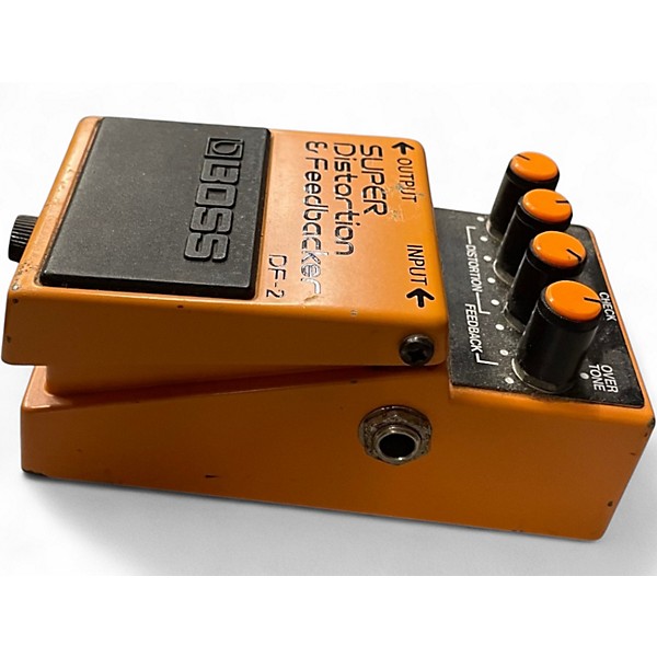 Used BOSS DF2 SUPER DISTORTION AND FEEDBACKER Effect Pedal