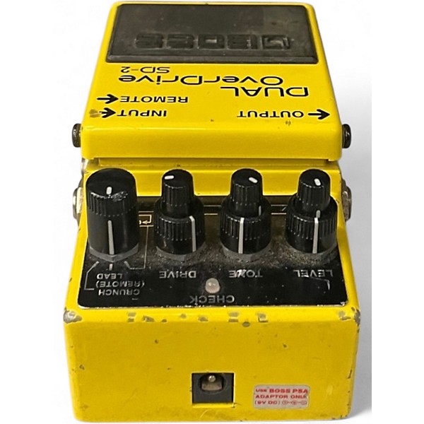 Used BOSS SD2 Dual Overdrive Effect Pedal