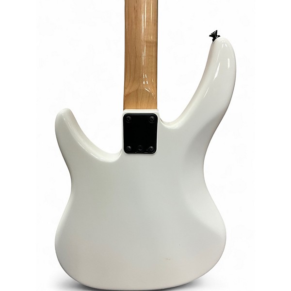 Vintage 1980s Peavey Patriot white Electric Bass Guitar