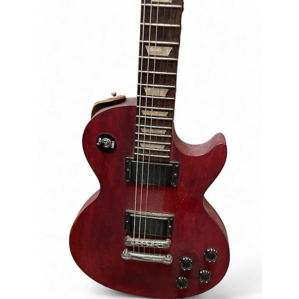 Used Gibson LPJ Worn Cherry Solid Body Electric Guitar